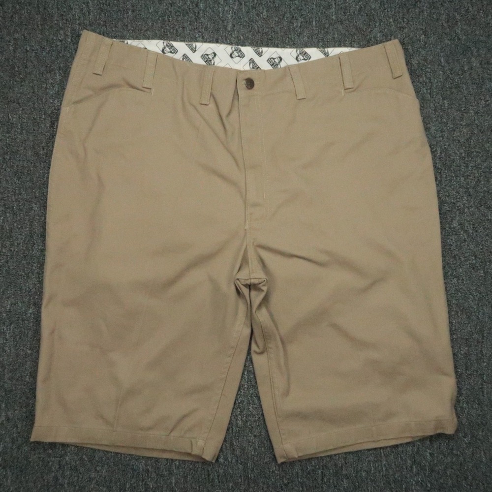 Ben Davis Shorts Mens 46 Beige Tan Original 495 Long Baggy